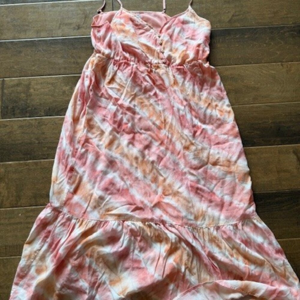 Rails Pink Slip Dress Sz M